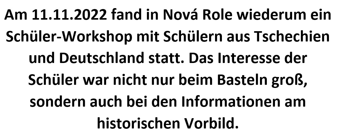 Arbeitsbesuch in Nová Role