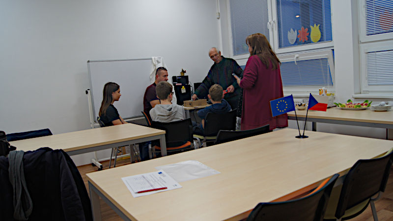 Arbeitsbesuch in Nová Role