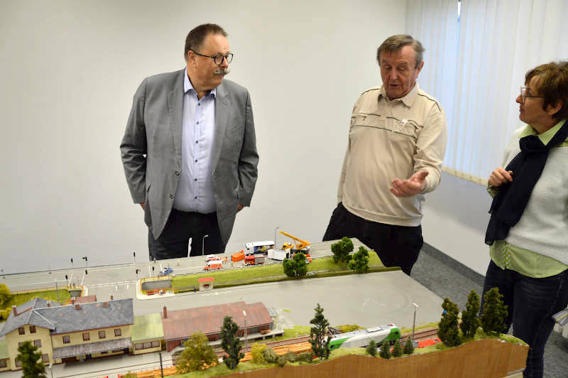 Besuch von Reginald Hanke (MdB)  -  Návštěva pana Reginald Hanke (MdB)