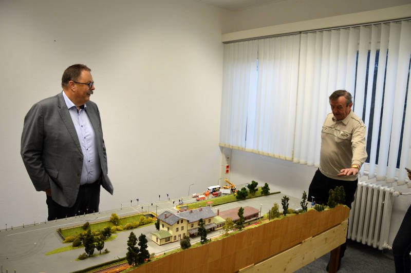 Besuch von Reginald Hanke (MdB)  -  Návštěva pana Reginald Hanke (MdB)