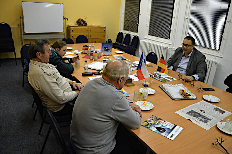 Besuch von Reginald Hanke (MdB)  -  Návštěva pana Reginald Hanke (MdB)