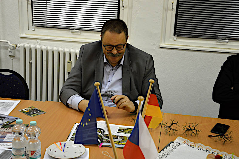 Besuch von Reginald Hanke (MdB)  -  Návštěva pana Reginald Hanke (MdB)