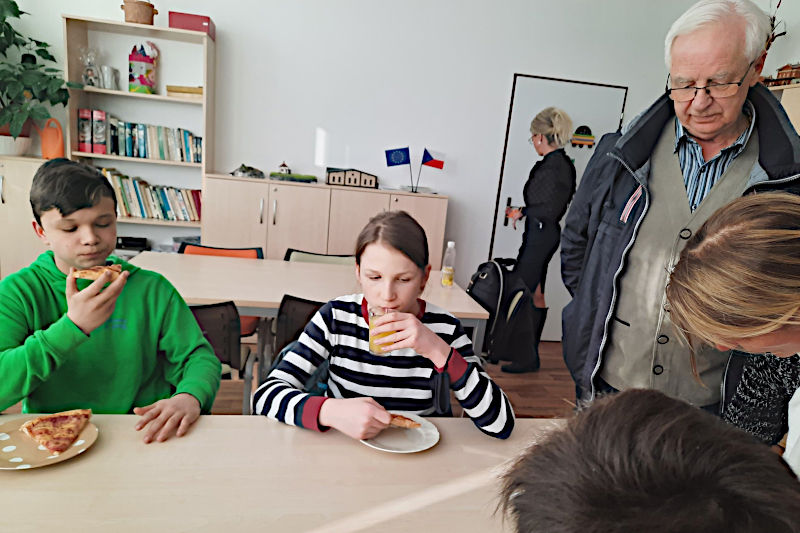 Arbeitsbesuch in Nová Role