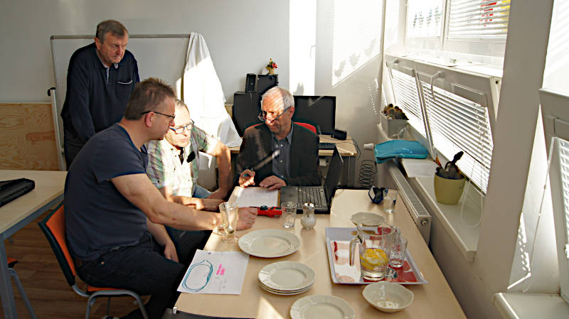 Arbeitsbesuch in Nová Role