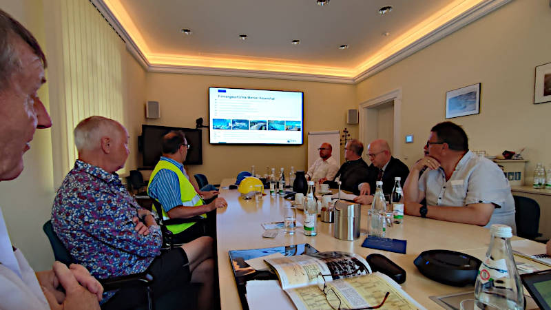 Arbeitsbesuch in der Firma ZPR