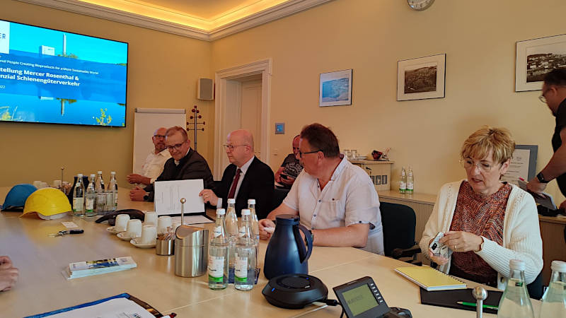 Arbeitsbesuch in der Firma ZPR
