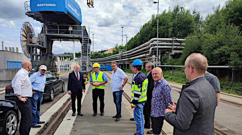 Arbeitsbesuch in der Firma ZPR