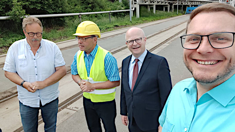 Arbeitsbesuch in der Firma ZPR